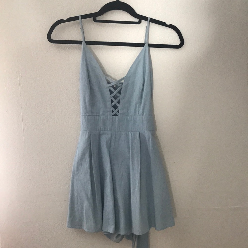 Light Blue Romper